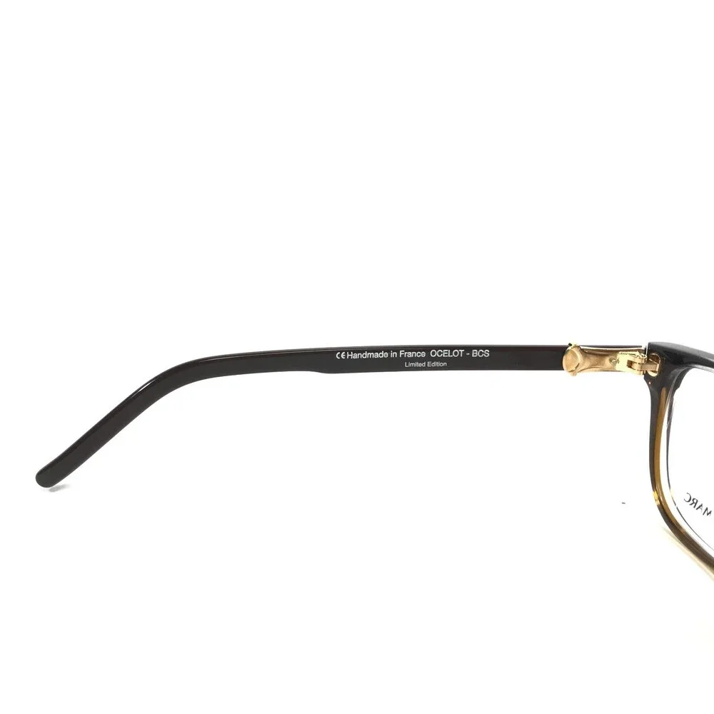 Robert Marc Eyeglasses Frames OCELOT-BCS Black Brown Square Horn Rim 47-18-135